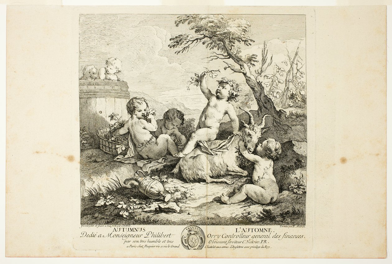 Autumn, Plate Three from 