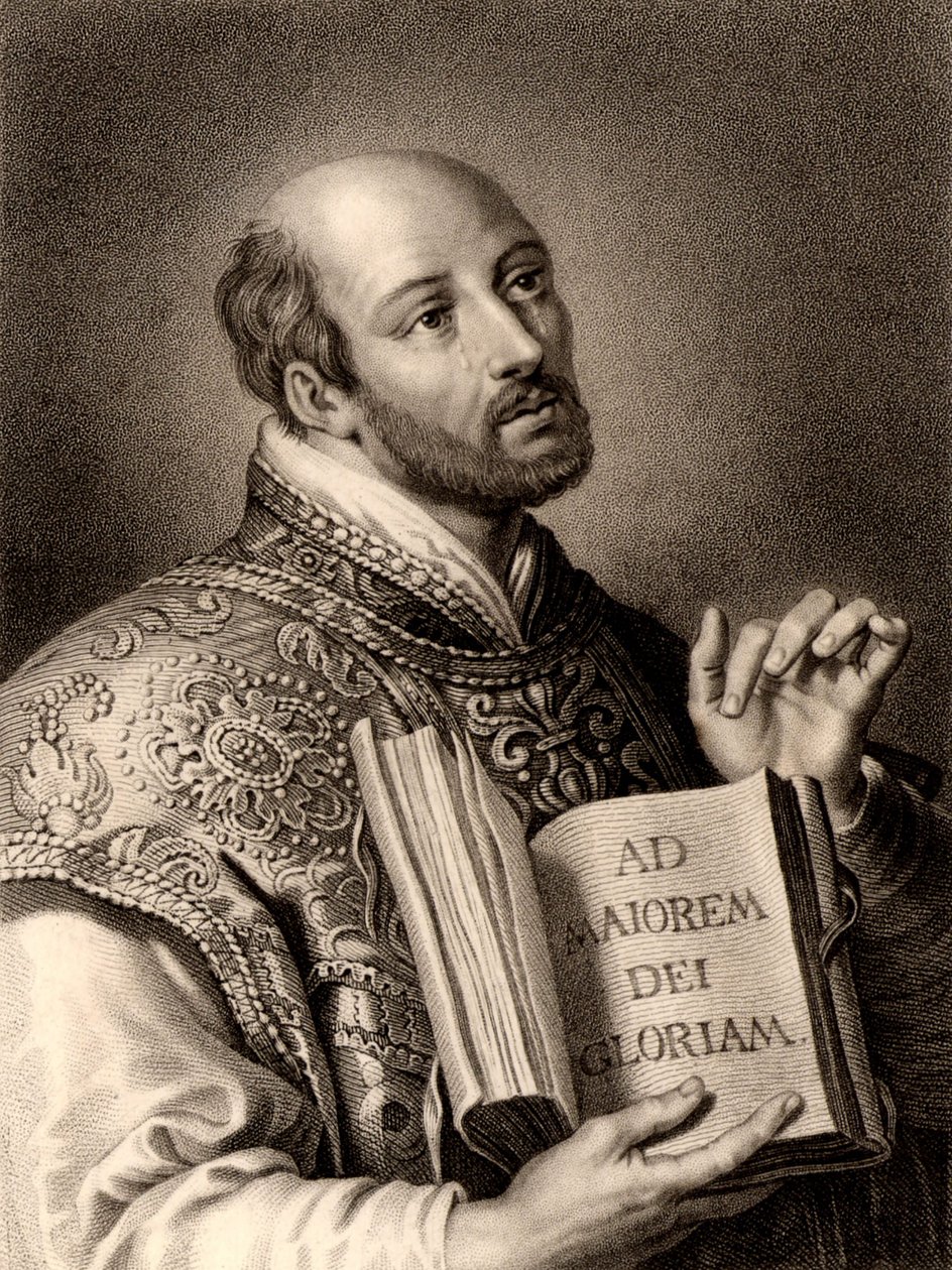 Portrait of Ignatius Loyola by Charles Knight