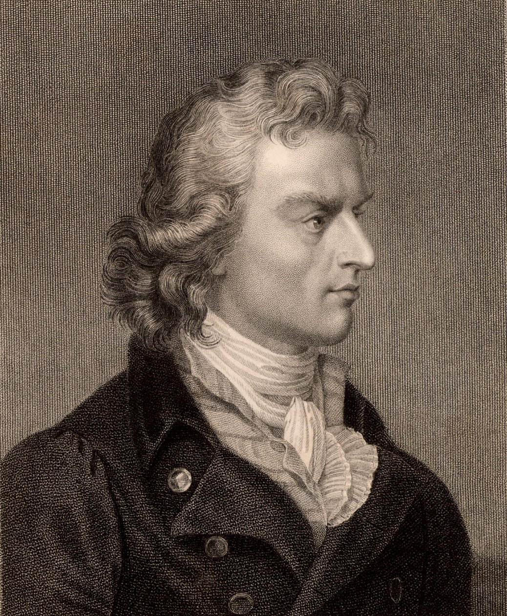 Portrait of Johann Christoph Friedrich Schiller by Charles Knight