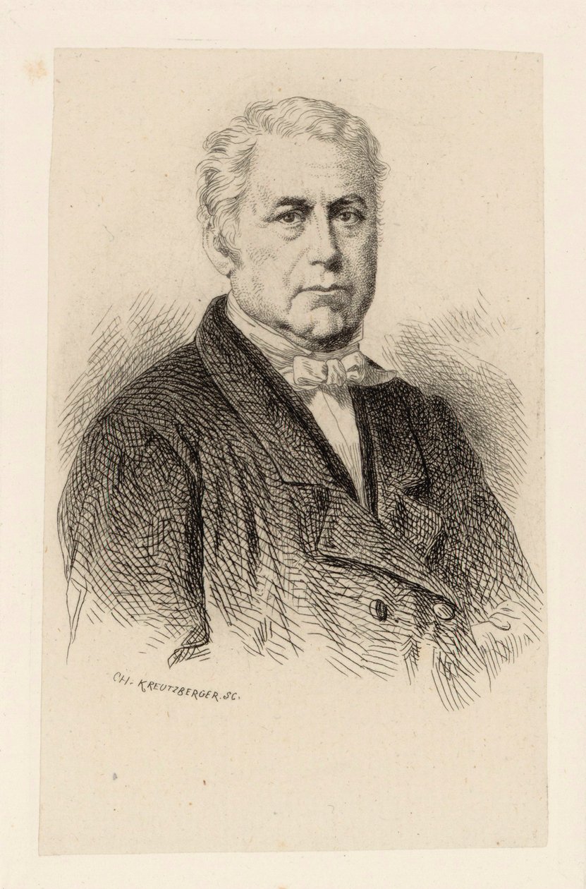Portrait of the Composer Wilhelm Kienzl by Charles Kreutzberger