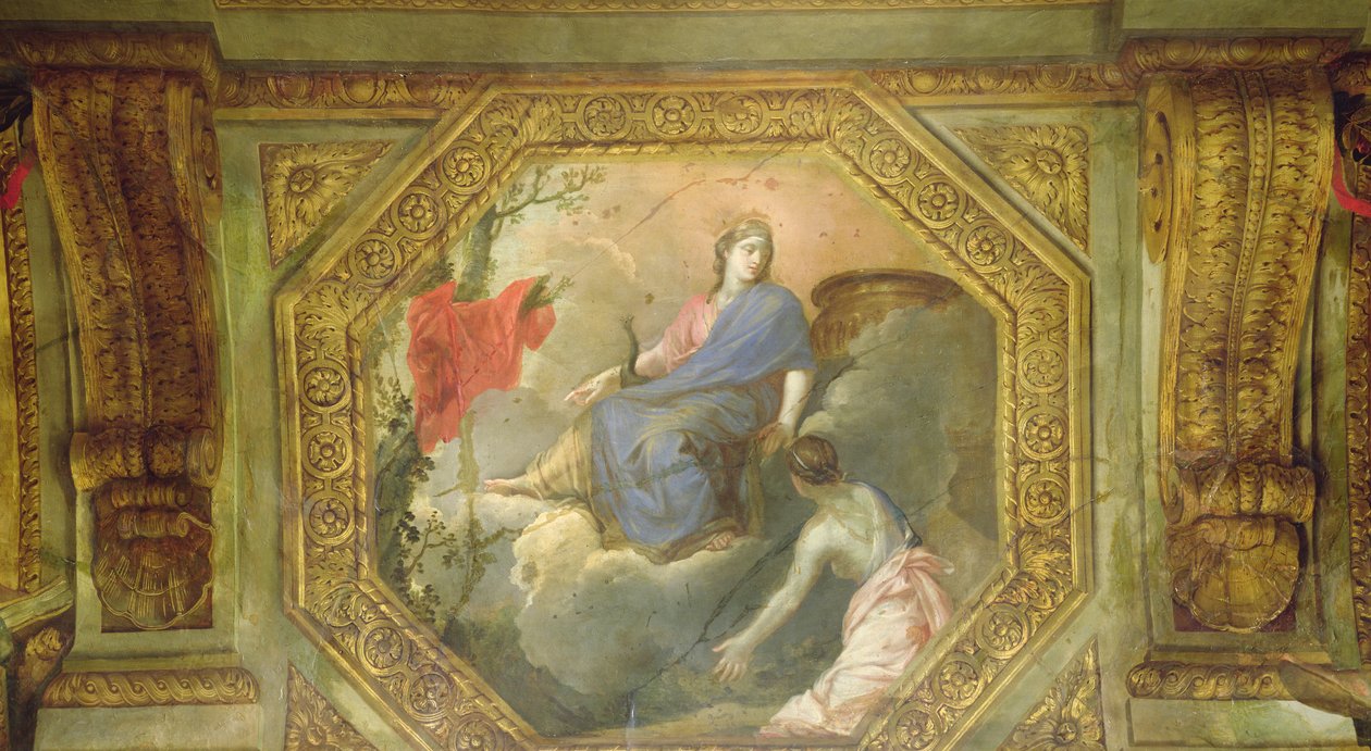 Ceiling of the Hôtel de La Rivière (detail) by Charles Le Brun
