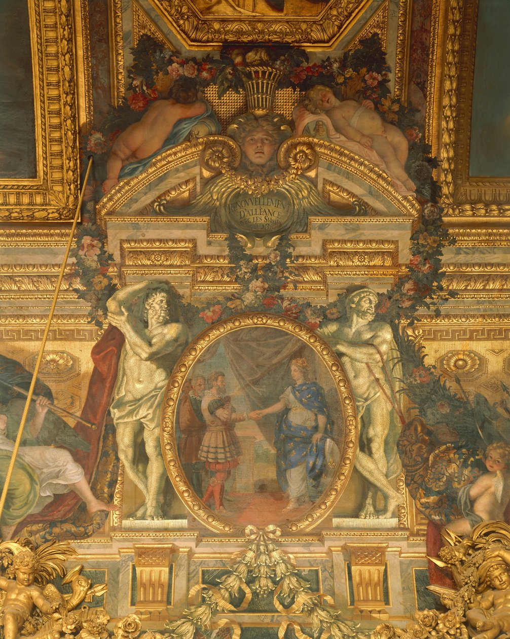 Decorations (detail) by Charles Le Brun