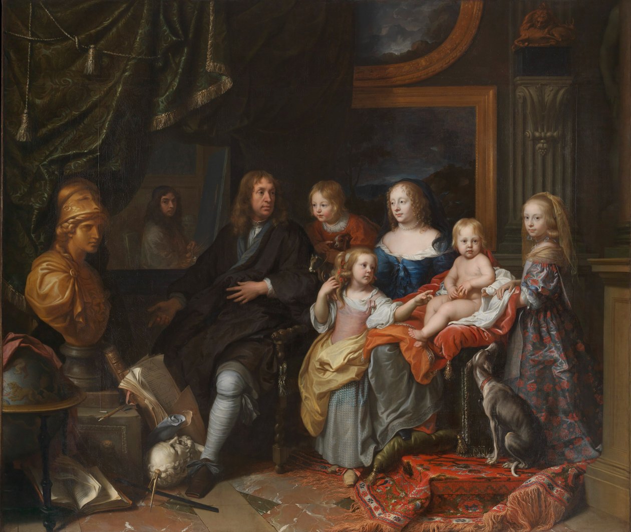Everhard Jabach and His Family by Charles Le Brun