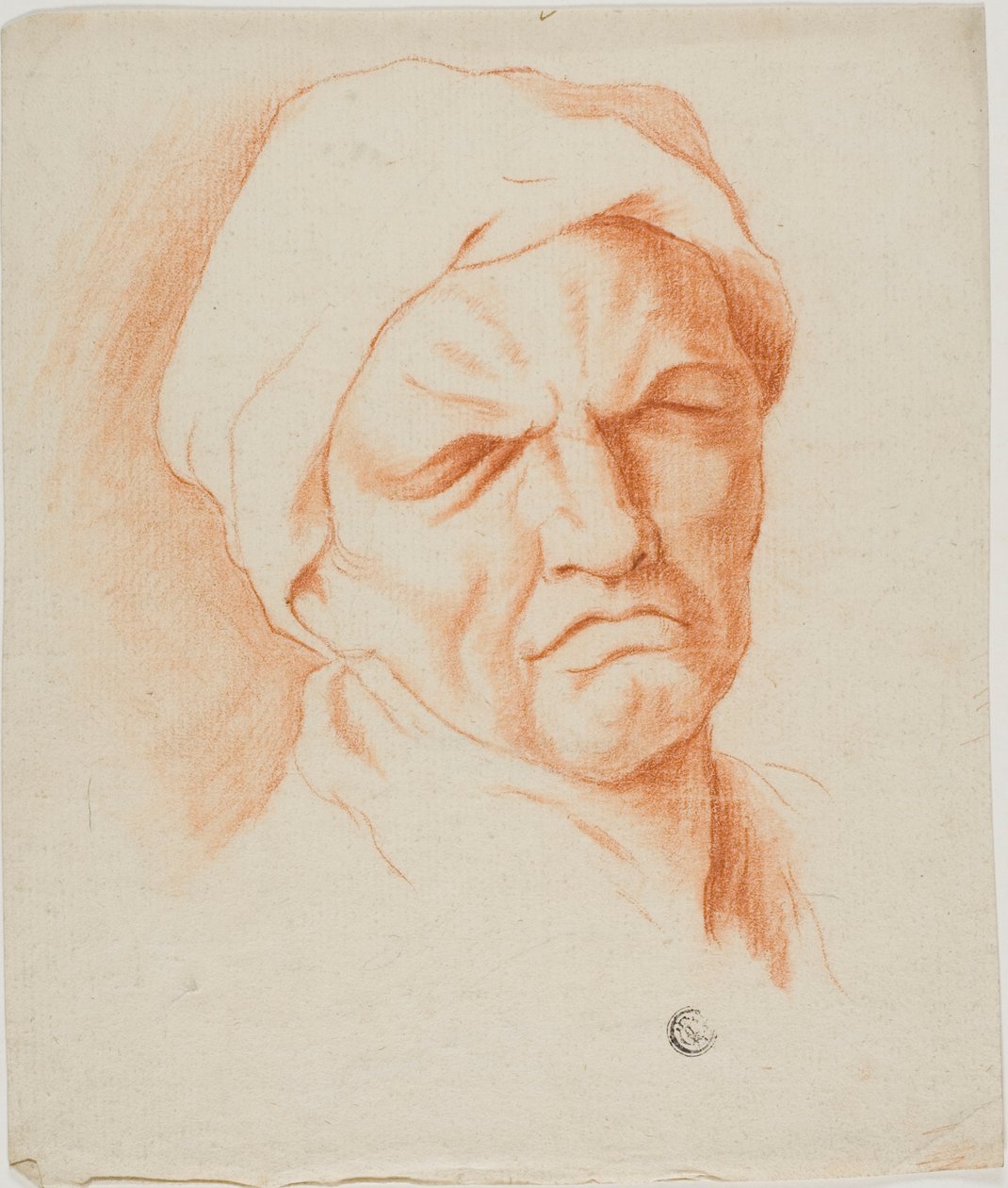 Head of an Old Man by Charles Le Brun