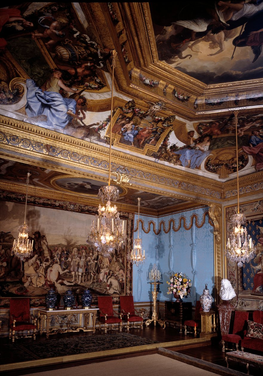 The Salon of the Muses, Chateau de Vaux Le Visomte by Charles Le Brun
