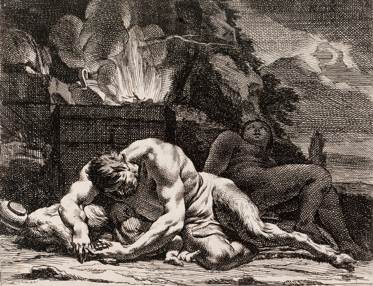 Night, from the series Four Times of Day by Charles Le Brun