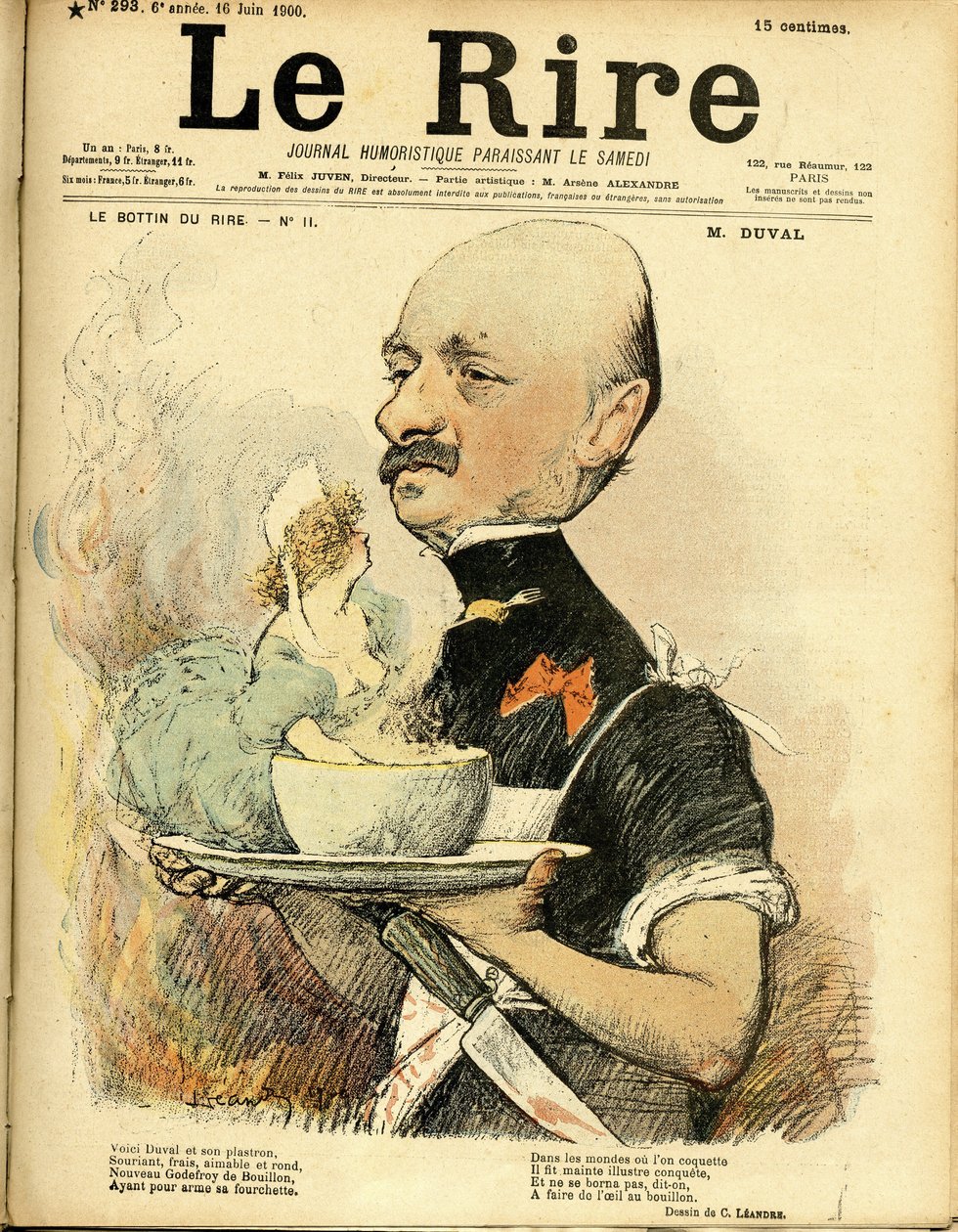 Illustration of Charles Leandre for the Cover of Le Rire by Charles Leandre