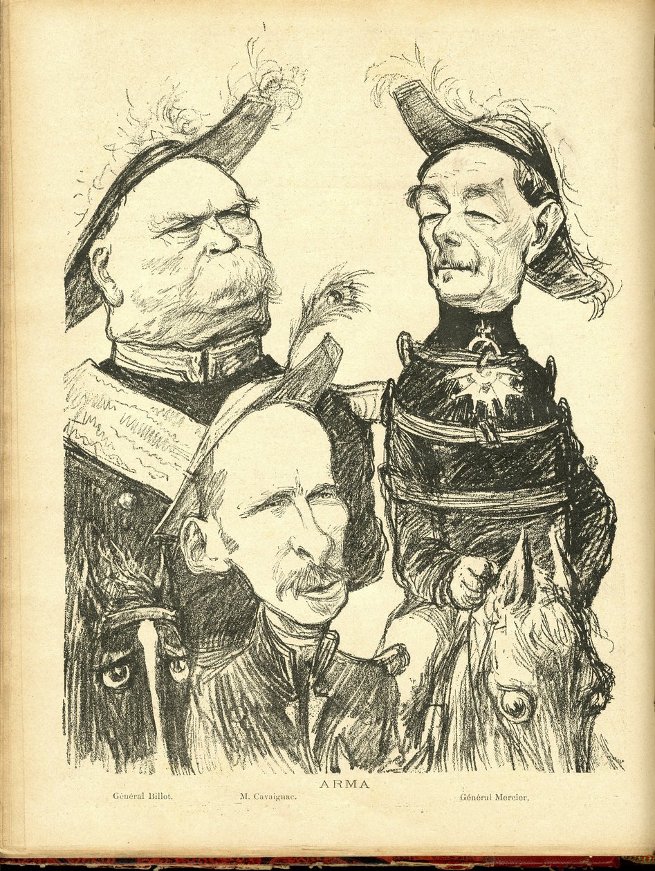 Illustration of Charles Leandre (1862-1934) in Le Rire by Charles Leandre