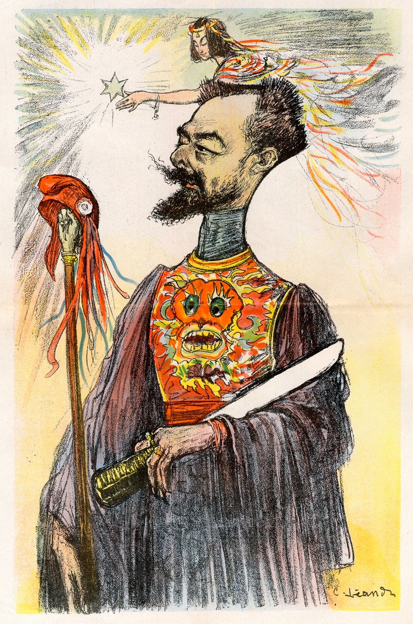 Paul Doumer - Cartoon by Charles Leandre in Le Rire, 1902 by Charles Leandre