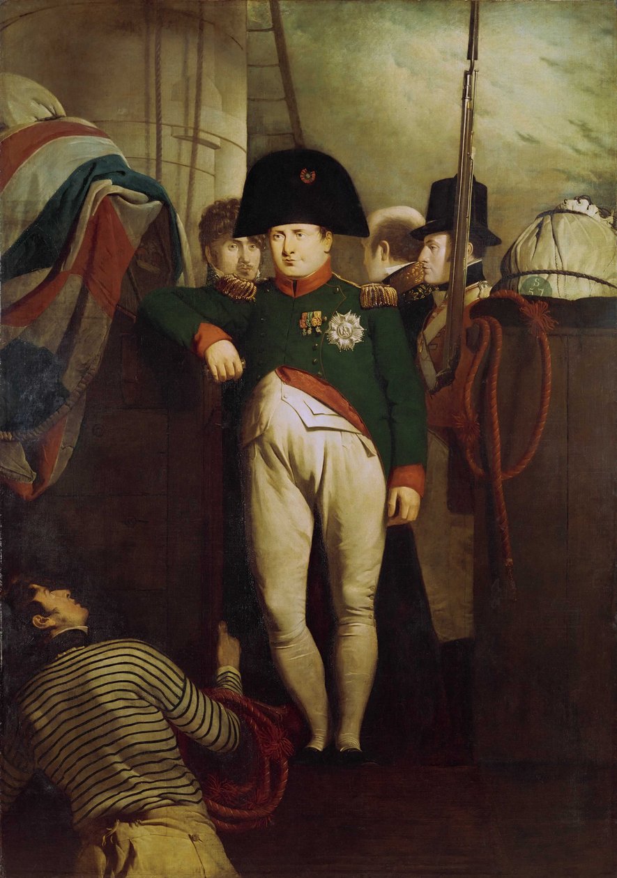 Napoleon Bonaparte on Board the 