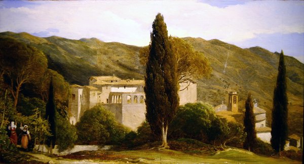 Panoramic View near Rome (detail) by Charles Lock Eastlake