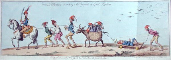 French Volunteers marching to the Conquest of Great Britain by Charles Lorraine (after) Smith