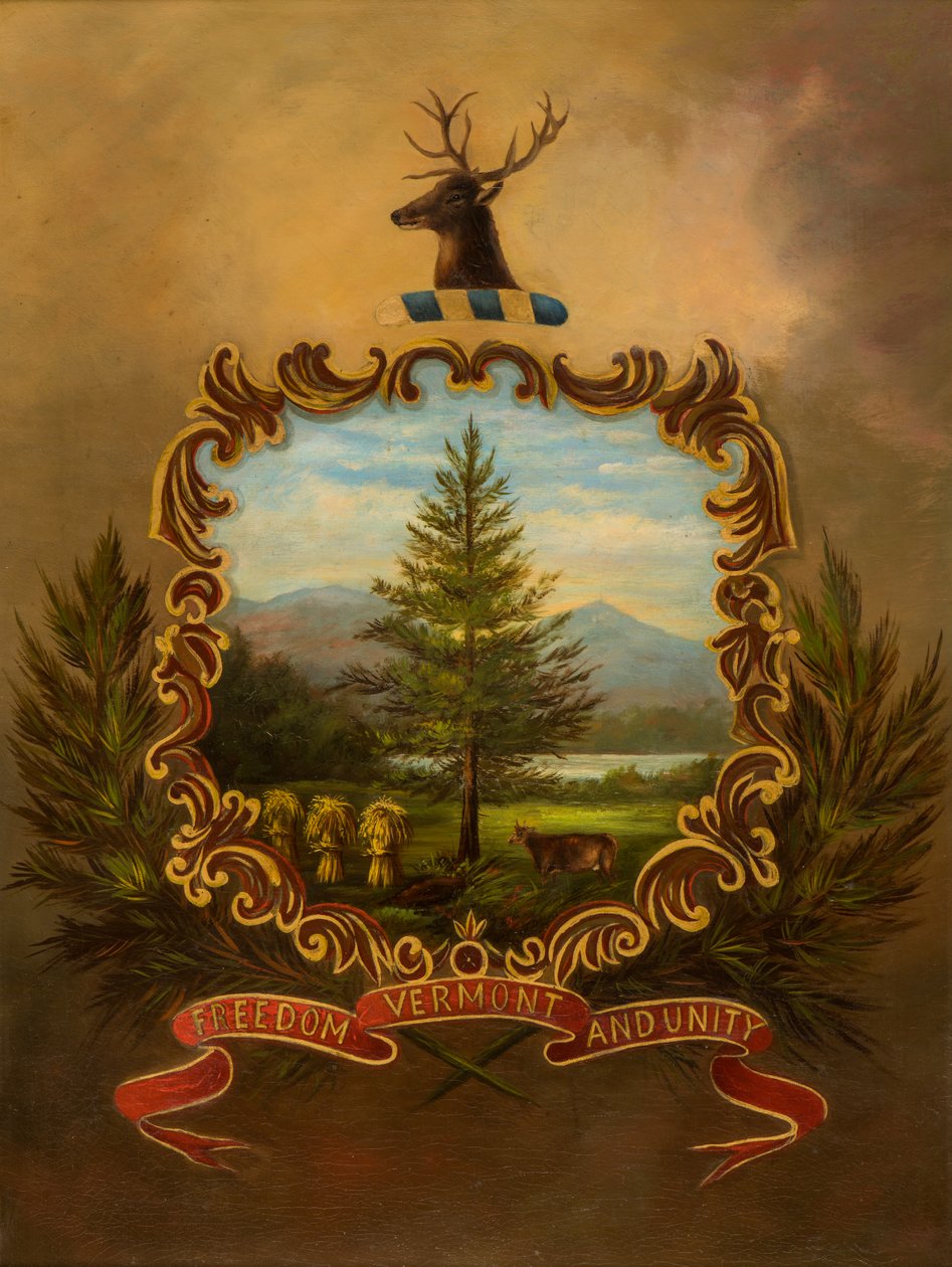 Seal of Vermont by Charles Louis Heyde