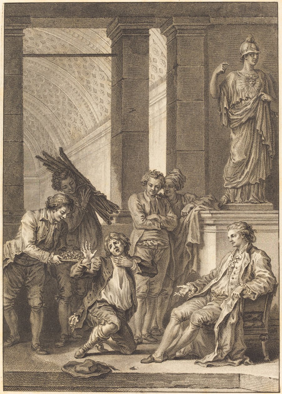 The Peasant by Charles Louis Lingée after Jean Honoré Fragonard