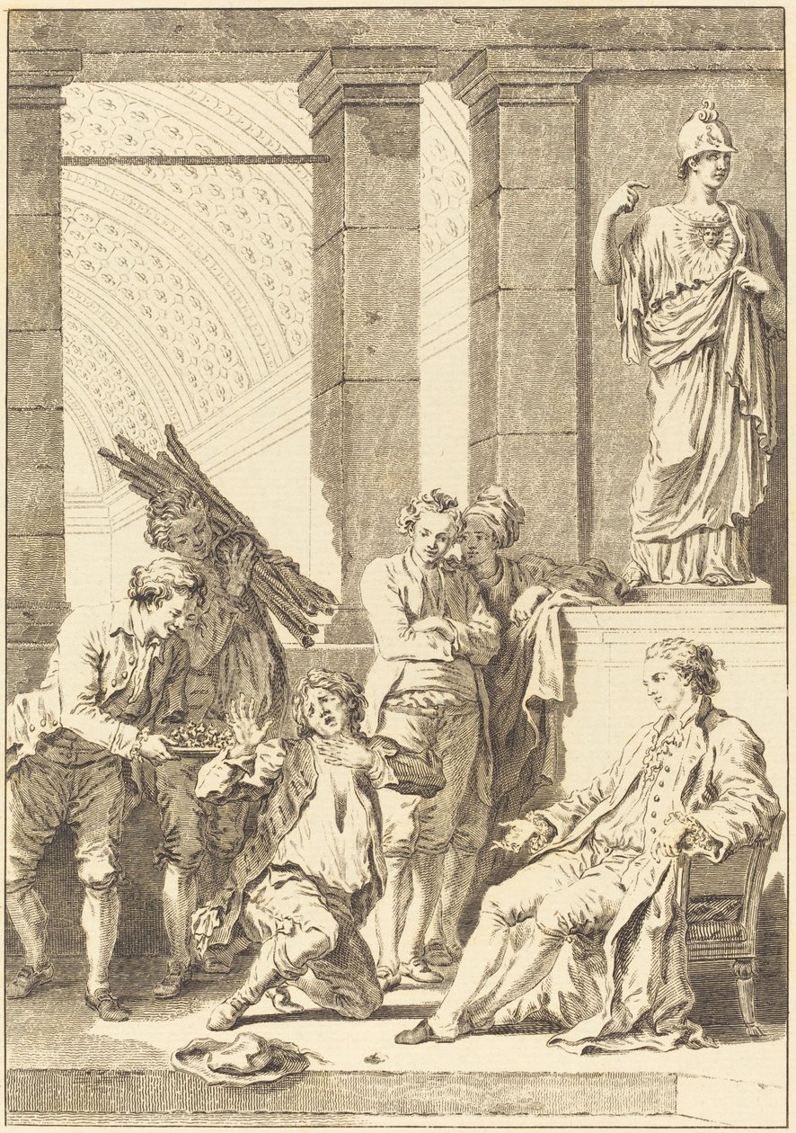 The Peasant by Charles Louis Lingée after Jean Honoré Fragonard