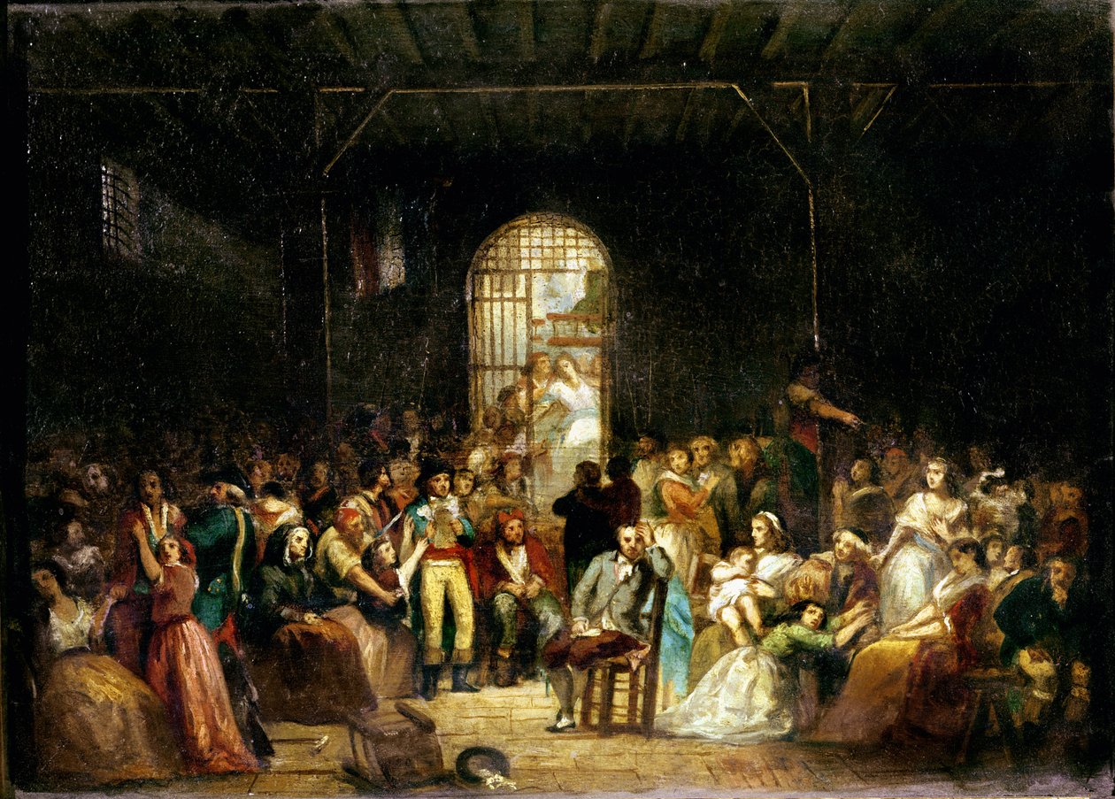 The Call for the Last Victims of the Terror, 7-9 Thermidor, Year 2 (25-27 July 1794) by Charles Louis Lucien Muller