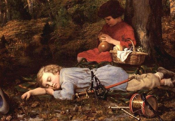 The Bivouac by Charles Lucy