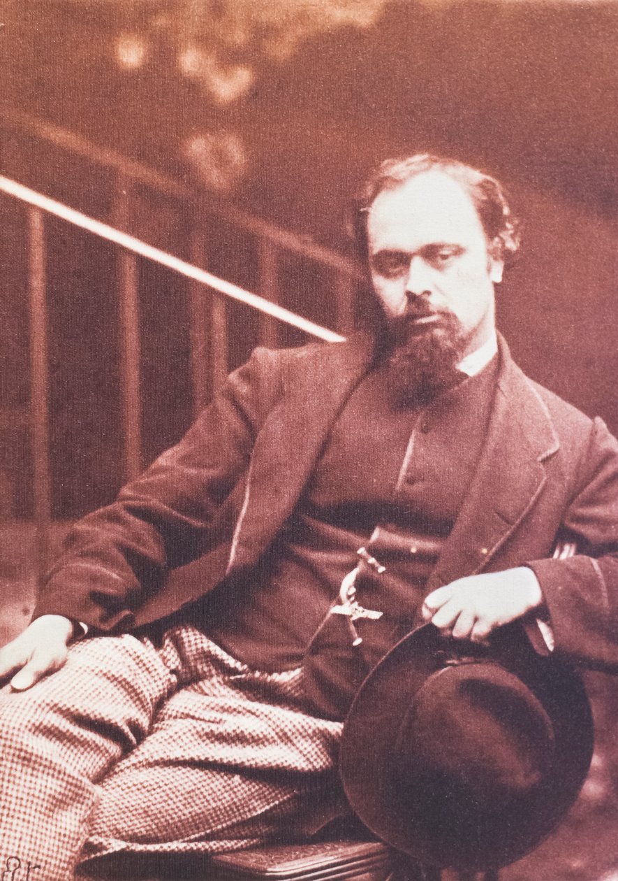 Dante Gabriel Rossetti by Charles Lutwidge (1832 98) Dodgson