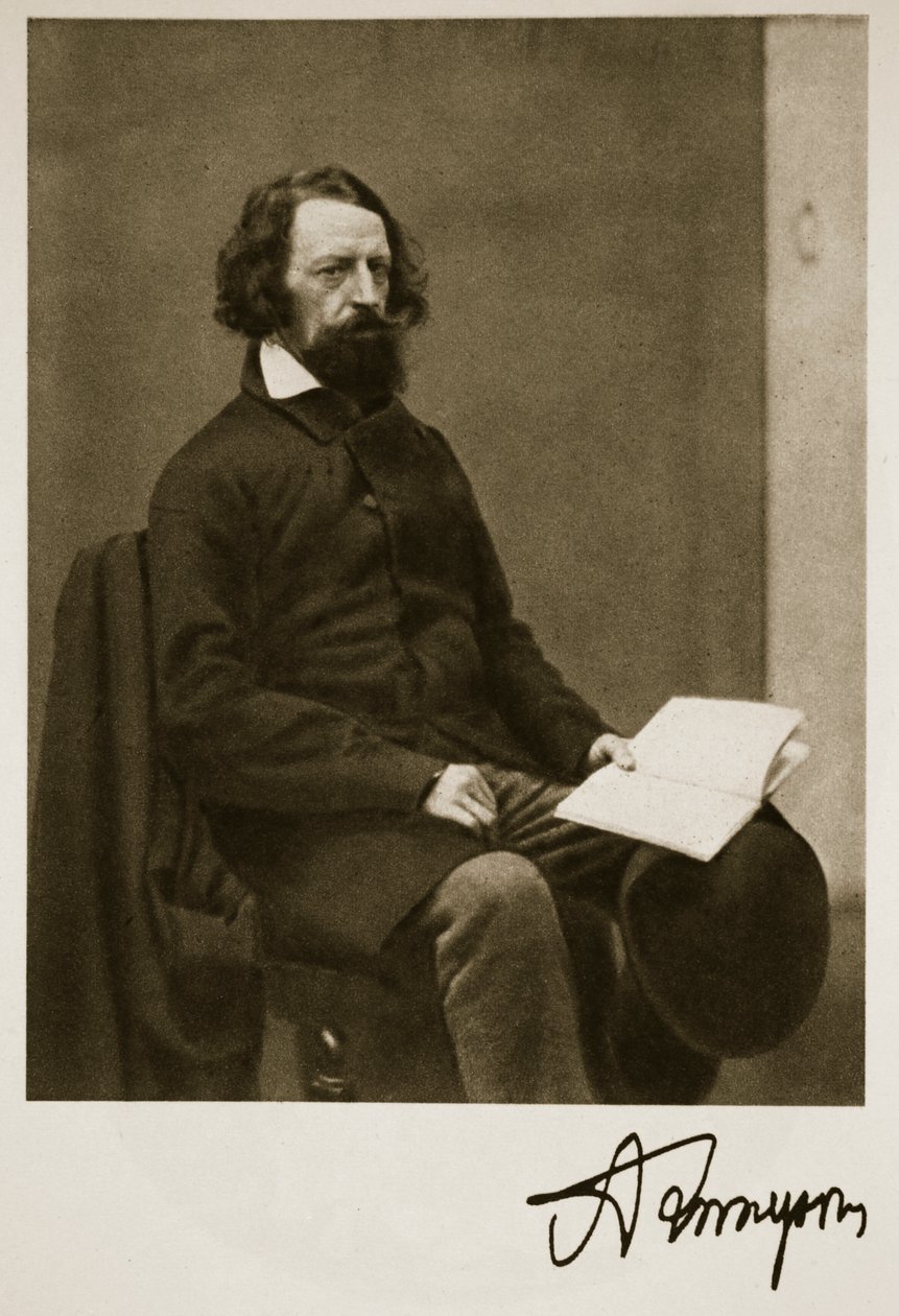 Alfred, Lord Tennyson by Charles Lutwidge Dodgson