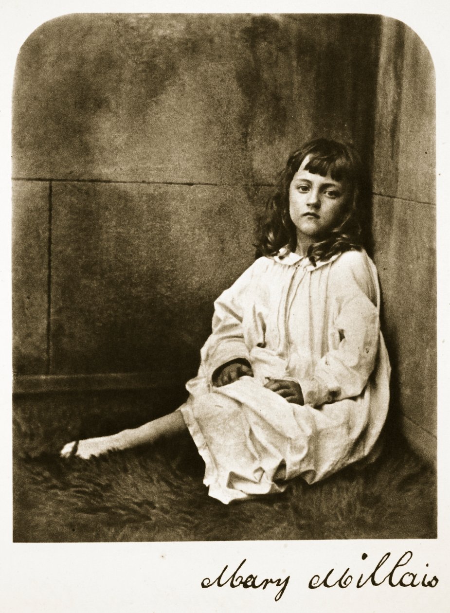 Mary Millais, 21st July 1865 by Charles Lutwidge Dodgson