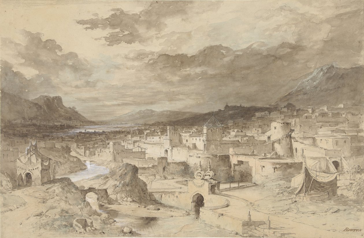 The City of Enochia by Charles Marie Bouton