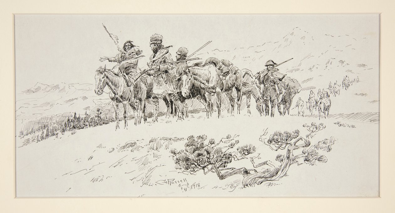 Lewis and Clark by Charles Marion Russell