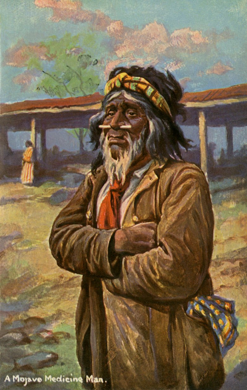 Mohave Medicine Man by Charles Marion Russell