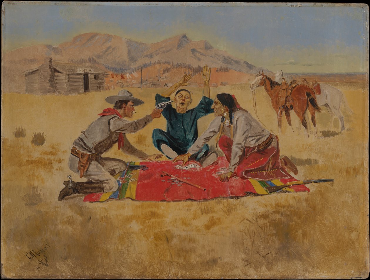 Not a Chinaman by Charles Marion Russell