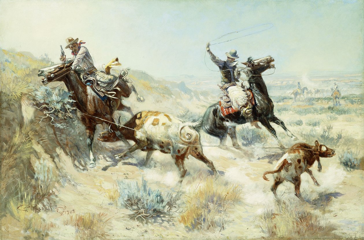Range Mother by Charles Marion Russell