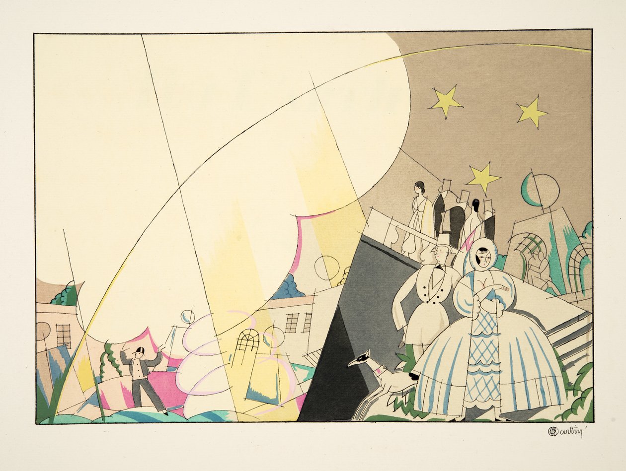 Fireworks, from Sports & Entertainments, pub. 1914 by Charles Martin