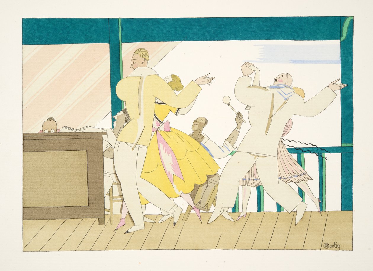 The Tango, from Sports & Entertainments, pub. 1914 by Charles Martin