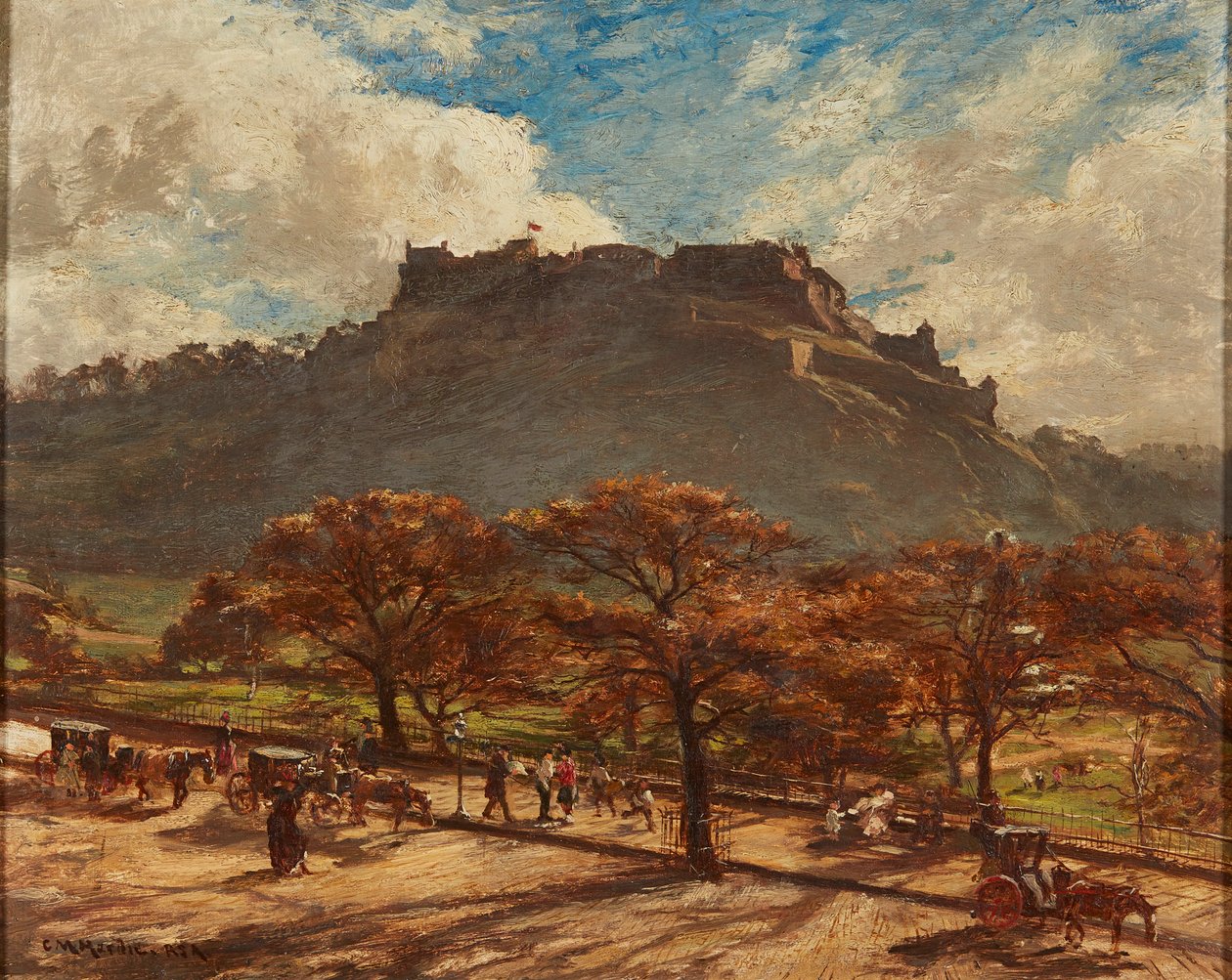Edinburgh Castle by Charles Martin Hardie