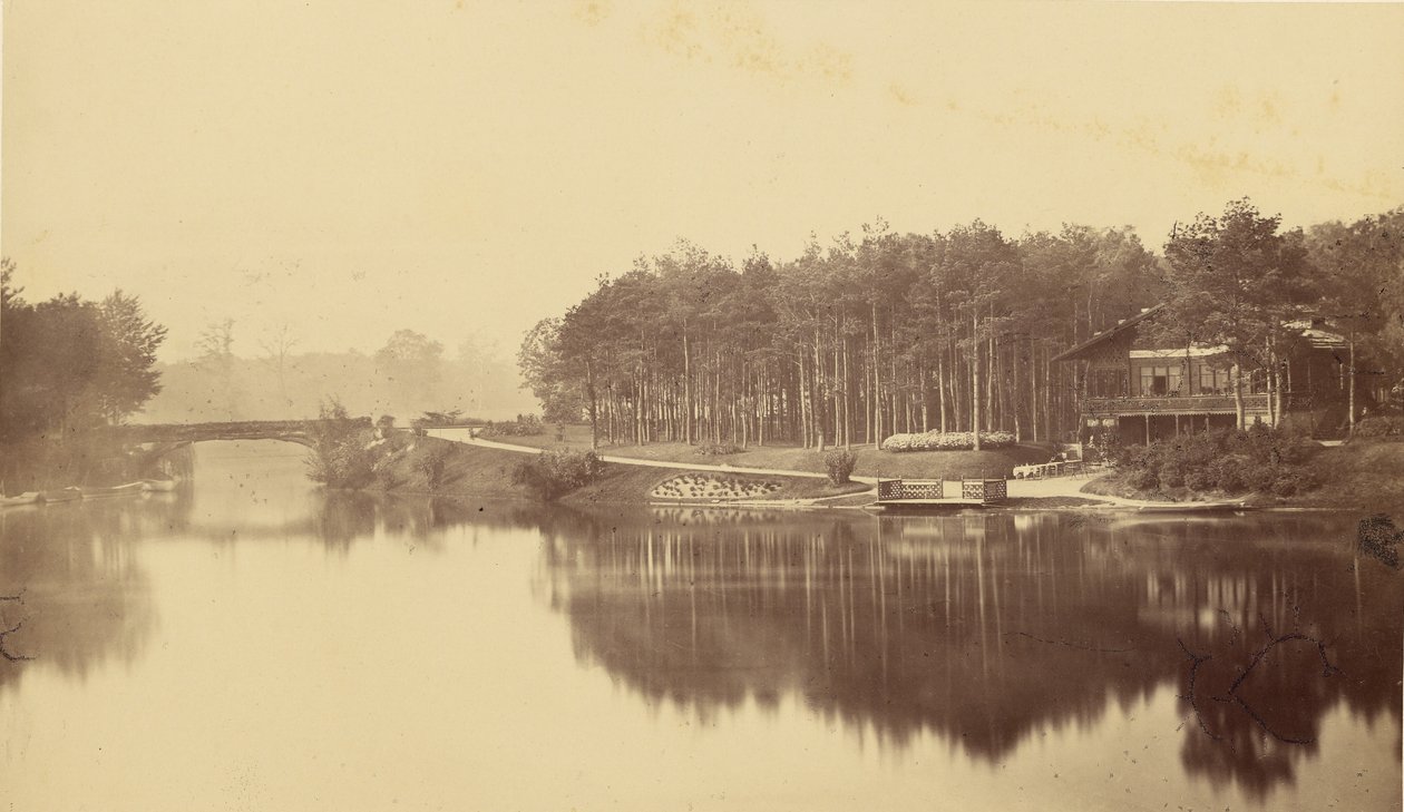 Bois de Boulogne, Paris by Charles Marville