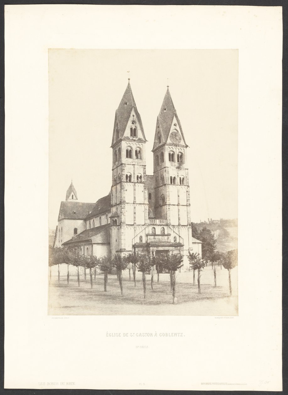 Church of St. Castor in Koblenz by Charles Marville