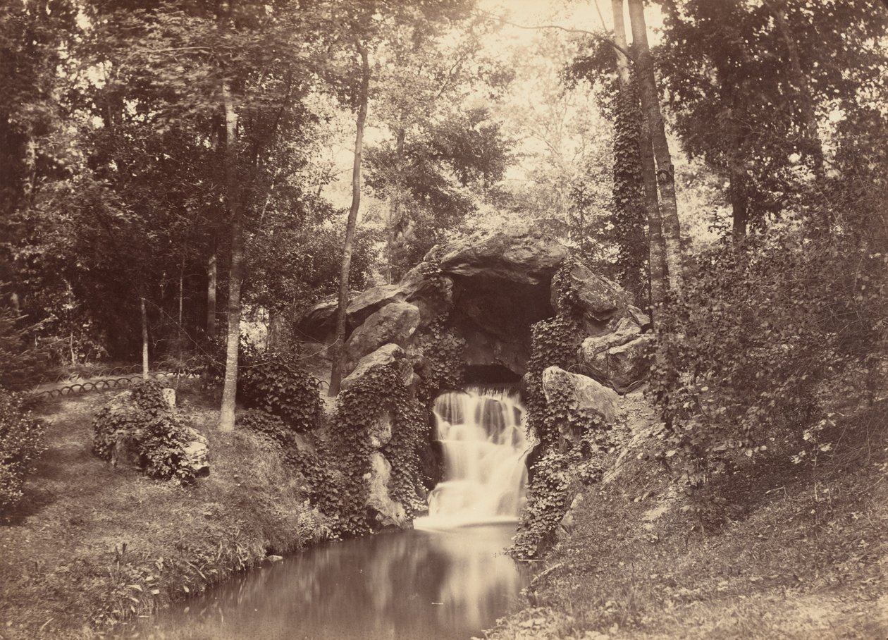 Grotto, Mare aux Biches, Bois de Boulogne by Charles Marville
