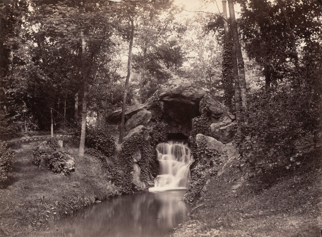 Grotto in the Bois de Boulogne by Charles Marville
