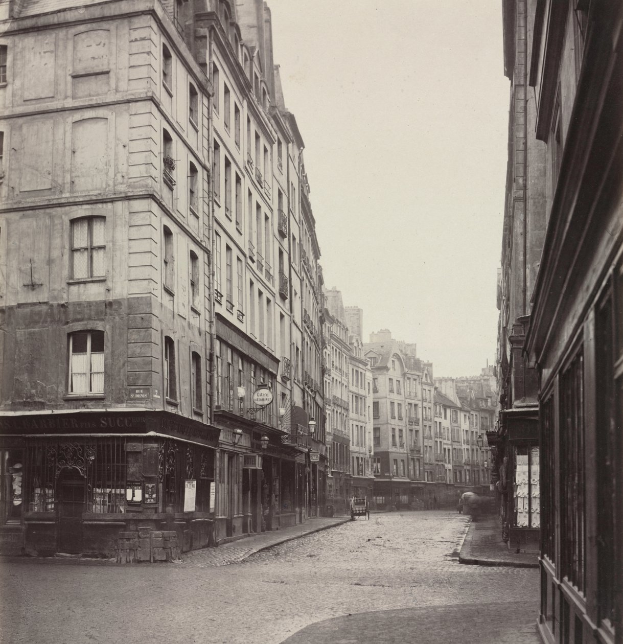 Rue de la Ferronnerie by Charles Marville