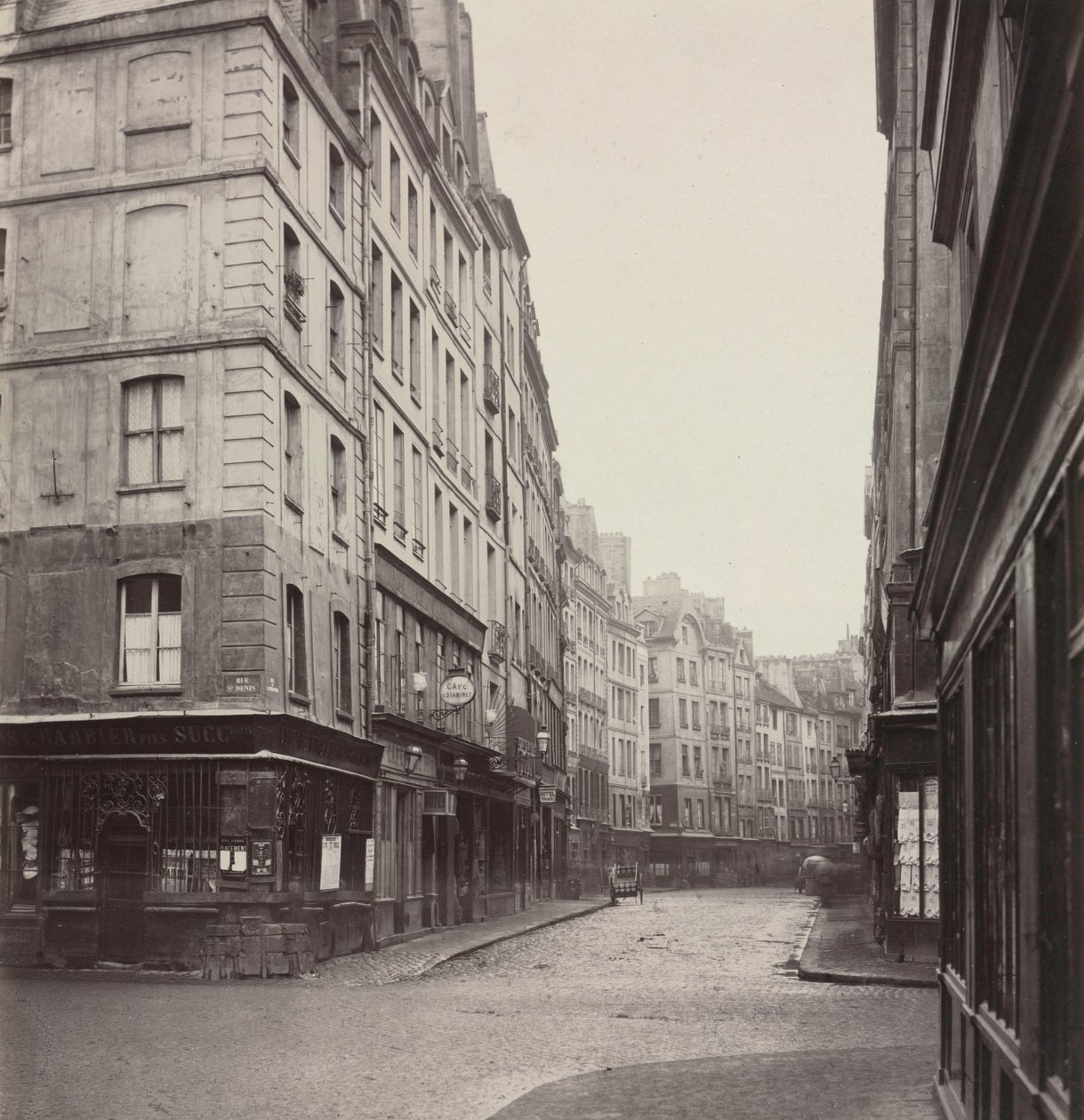 Rue de la Ferronnerie by Charles Marville