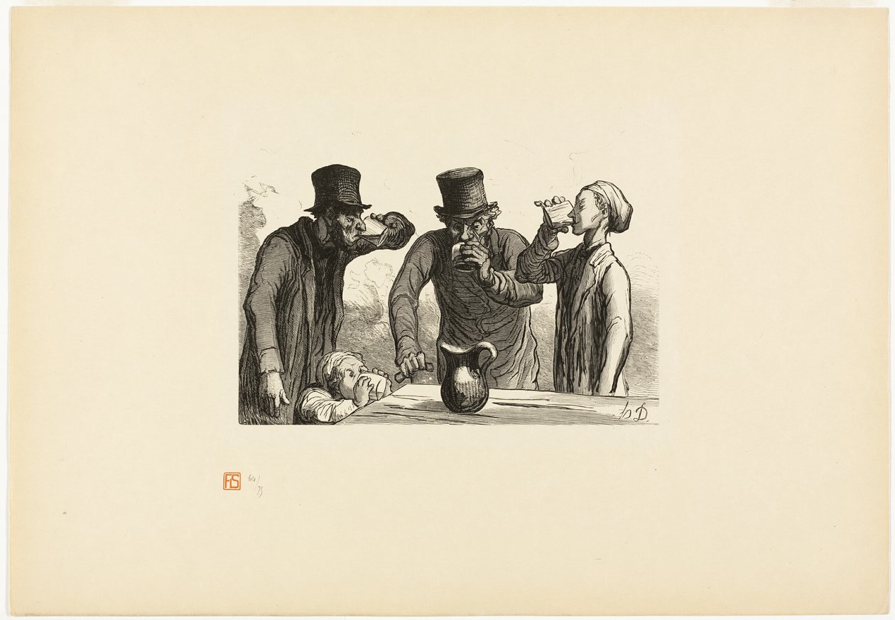 Physiology of Drinking: The Four Ages by Charles Maurand