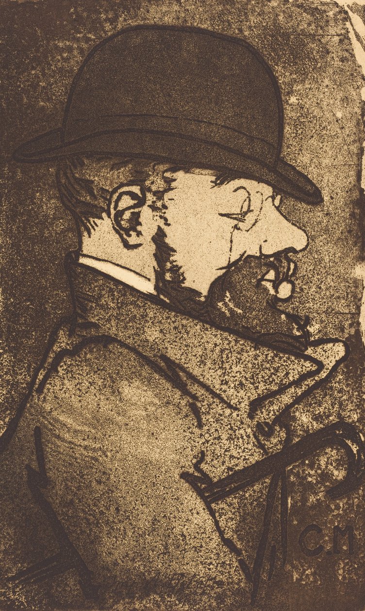 Henri de Toulouse-Lautrec, 1890 by Charles Maurin