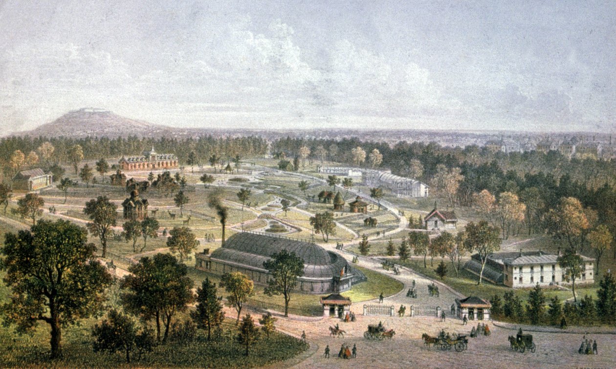 The Bois de Boulogne and Jardin d