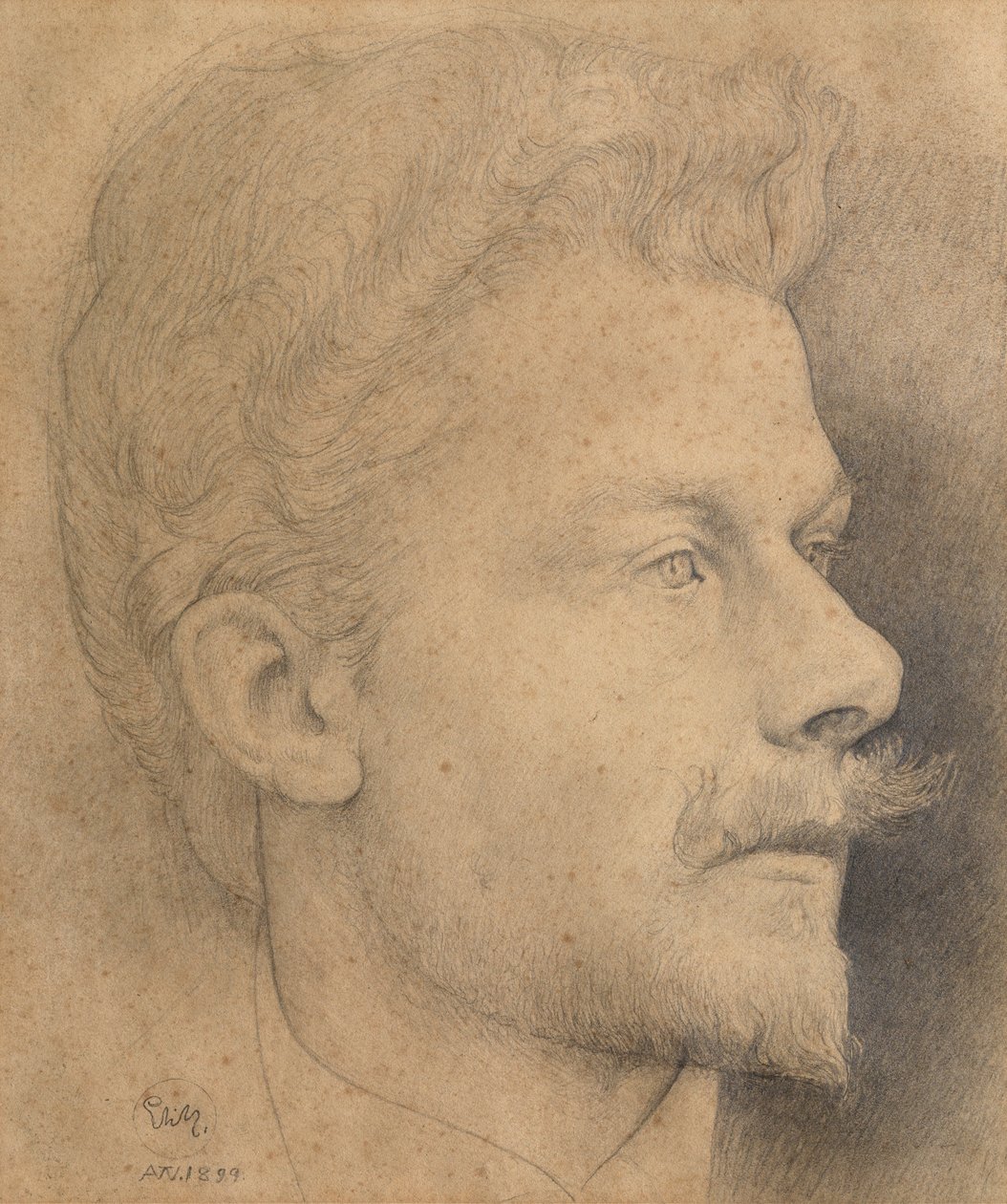 Self Portrait by Charles Mertens