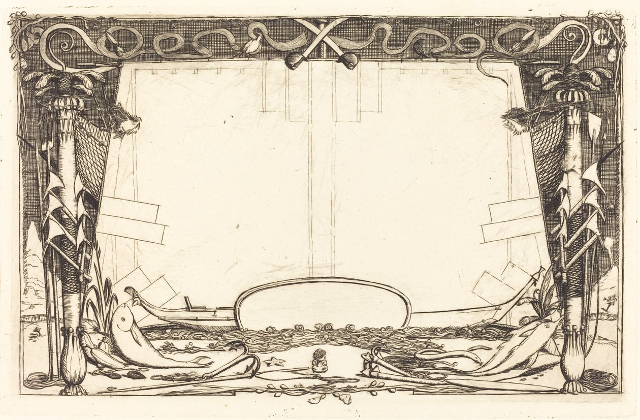 Cover for the Set of Etchings Entitled 