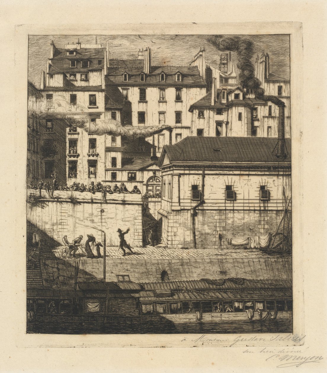 The Mortuary by Charles Meryon
