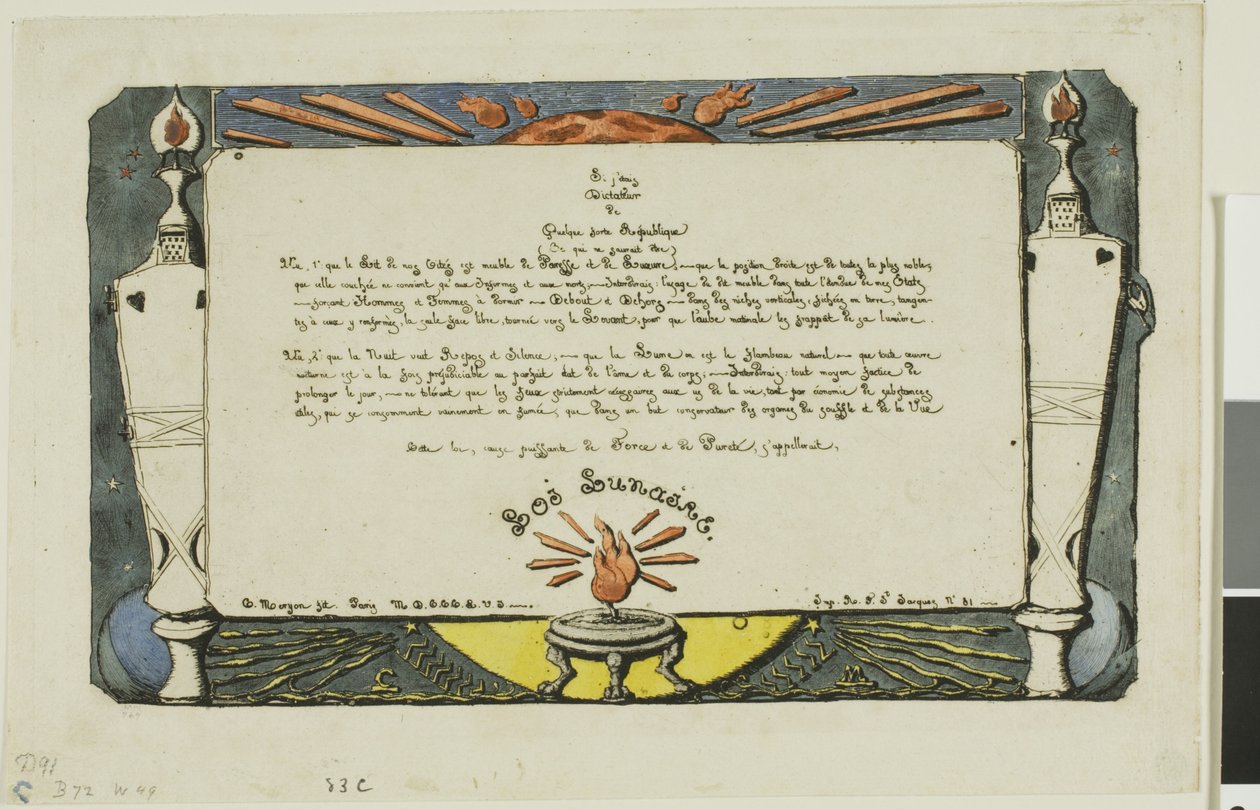 Lunar Law, No. 1 by Charles Meryon
