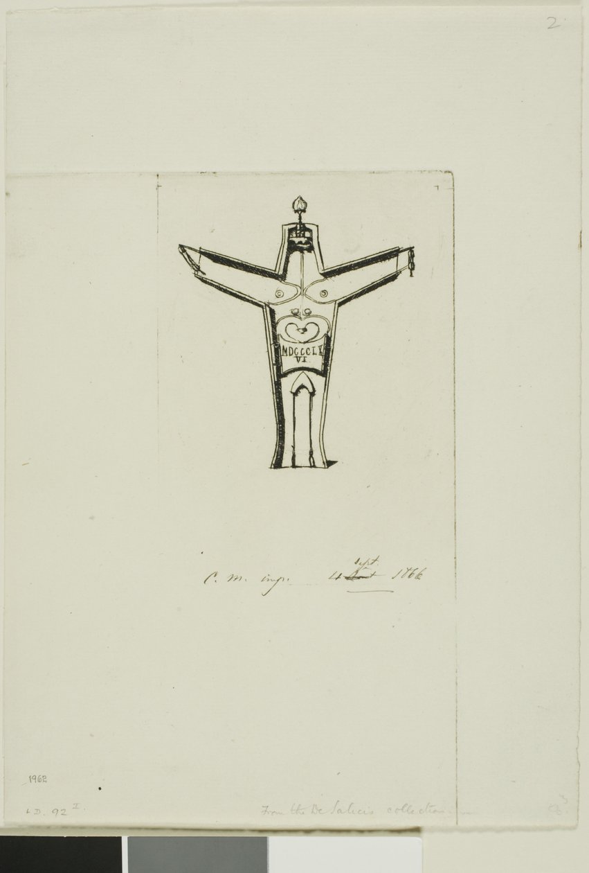 Lunar Law, No. 2 by Charles Meryon