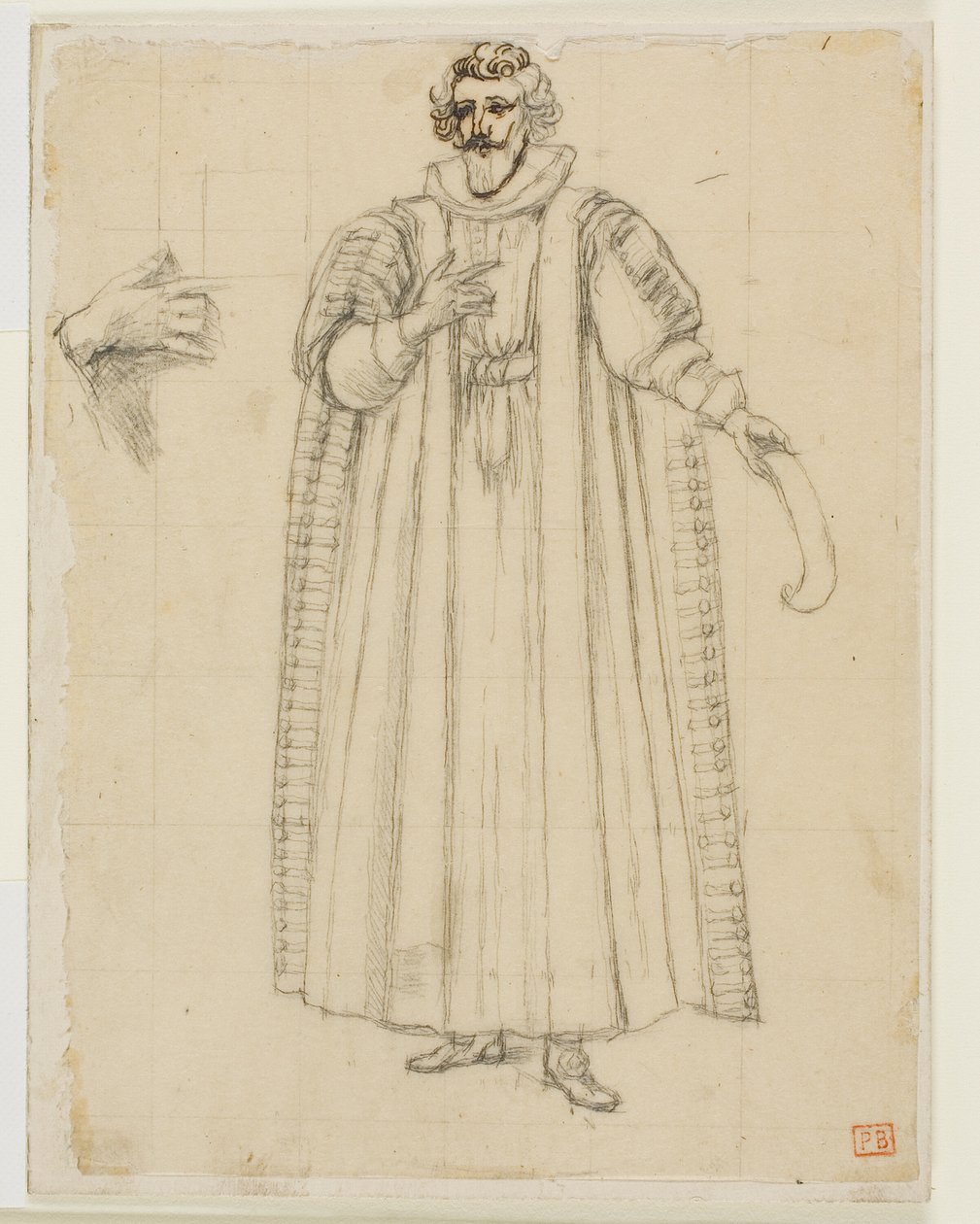 Portrait of François Viète by Charles Meryon