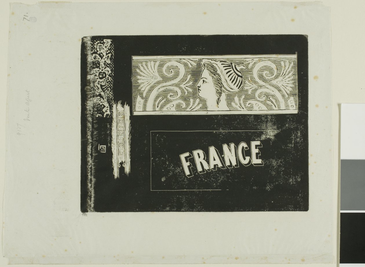 Study for Share Certificates in a Fraudulent Franco-Californian Company, No. 2 by Charles Meryon