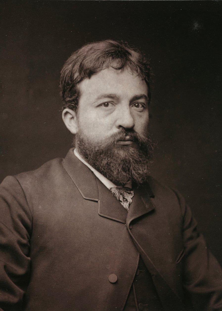 Portrait of Pierre Fritel, French Painter, Sculptor and Engraver by Charles Michelez
