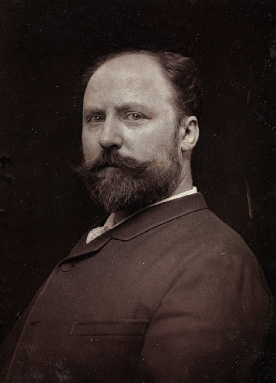 Portrait of the French Painter Paul Louis Narcisse Grolleron by Charles Michelez